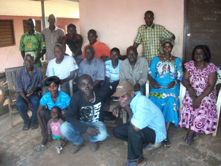 Les membres de l'association DEHI de SOAEKPE